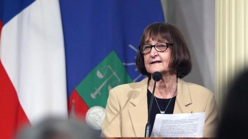 Rosa Devés, rectora electa de la Universidad de Chile