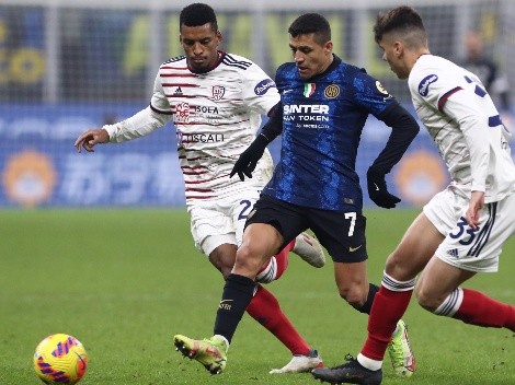 Sin los chilenos: la formación del Inter ante Cagliari