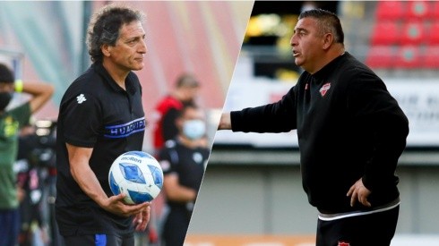 Mario Salas y Jaime García chocan siendo los mejores técnicos chilenos en el actual torneo