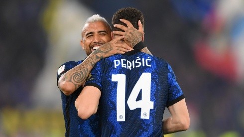 El King mostró que los pocos minutos de juego que le da Simone Inzaghi no son impedimento para defender la camiseta del Inter hasta último momento.