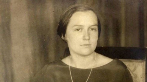 Elena Caffarena retratada en 1929