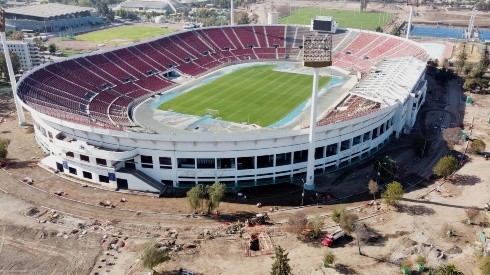 Los trabajos en el Estadio Nacional permitirán el regreso de eventos en el mes de septiembre.