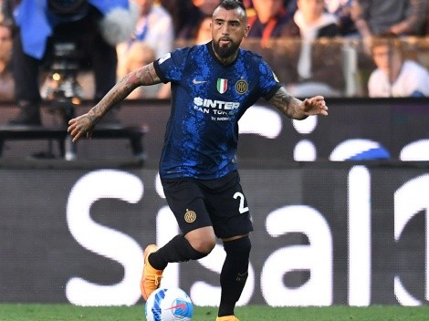 Vidal resalta su antepenúltimo entrenamiento con Inter