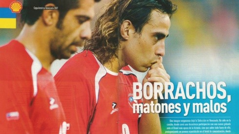 La prensa no tuvo piedad cuando se conocieron los incidentes de la selección chilena durante su participación en la Copa América 2007