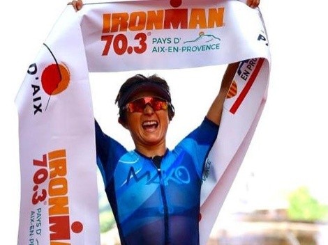 Bárbara Riveros gana el Ironman 70.3 de Provenza y clasifica al mundial