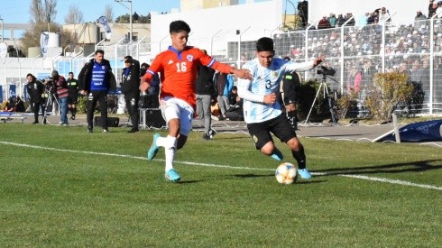 Chile sub 17 derrotó por 0-2 a Argentina en duelo amistoso, gol olímpico incluido.