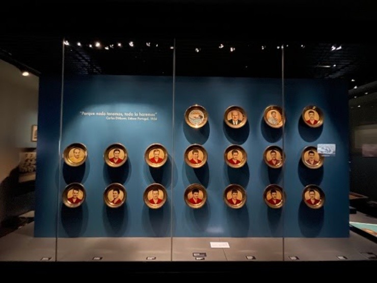 El Museo de la Moda expone una serie de joyas del inolvidable Mundial de 1962. (Foto: Guille Salazar)