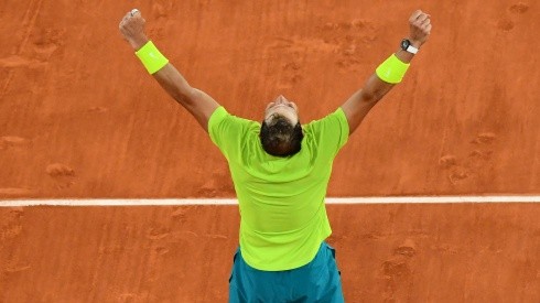 Nadal mostró su emoción tras ganarle un partidazo a Djokovic