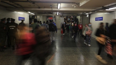 Metro Estación Central sin vendedores ambulantes
