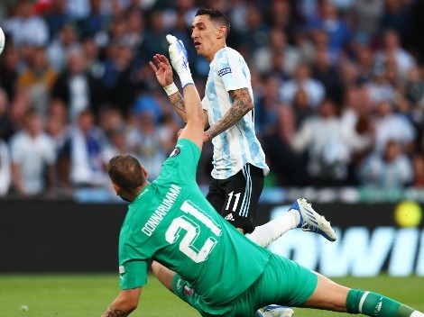 El gol de Lautaro y la joyita de Di María contra Italia en la Finalissima
