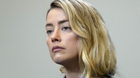 Amber Heard en el juicio.