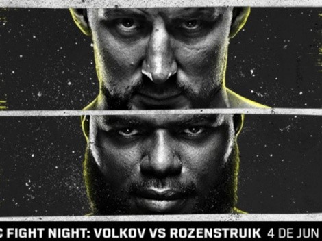 ¿A qué hora comienza UFC Vegas 56: Volkov vs Rozenstruik?