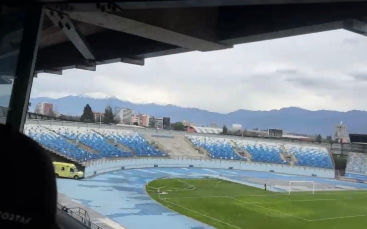 El Teniente recibió a Santiago Morning vs Huachipato y tuvo ambulancia en una de las salidas de emergencia. (Captura)