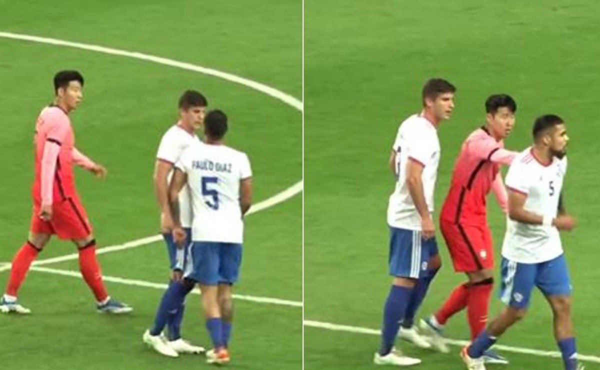 Selección chilena | Paulo Díaz y Benjamín Kuscevic a punto de pelearse y Heung Min Son tiene que separarlos