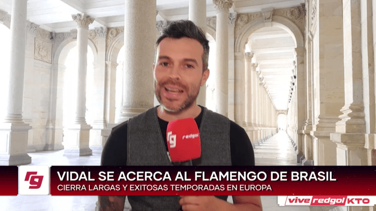 Enzo Olivera debuta desde esta semana en Vive RedGol, con la actualidad de los chilenos en Europa pensando en una nueva temporada. Foto: Captura RedGol.