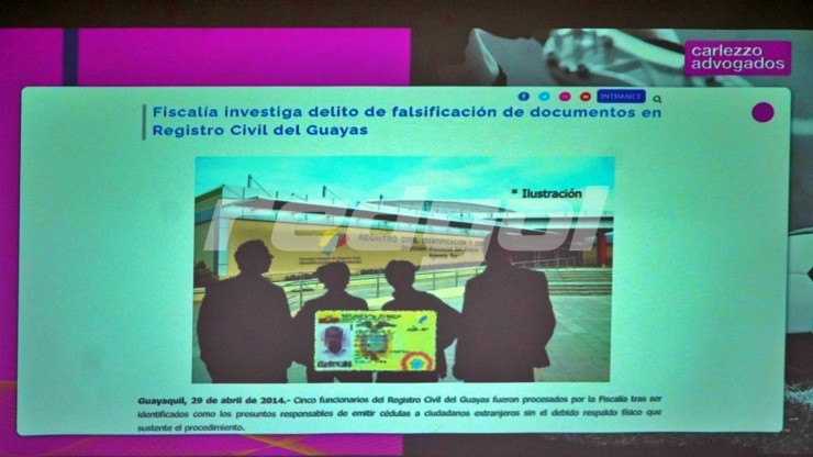 Justicia ecuatoriana detecta masivas falsificaciones en el registro civil de Playas en 2014