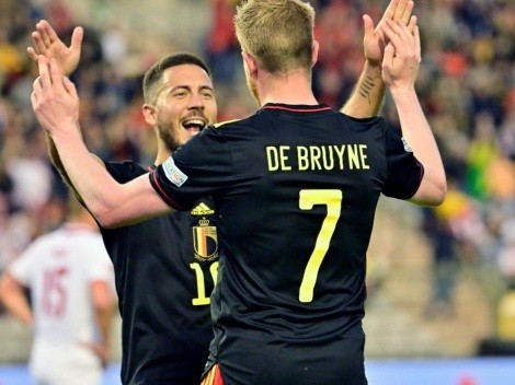 Bélgica despierta en la Nations League y golea a Polonia