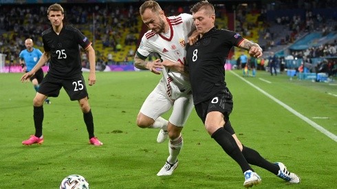 Alemania y Hungría se enfrentaron en la última Eurocopa, con empate 2-2