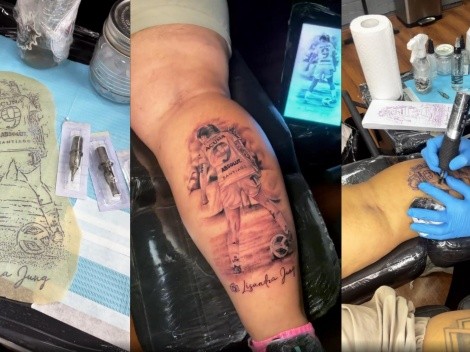 Increíble: La hincha del Chago que suma un tatuaje de Yenny Acuña