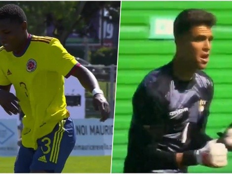 Sub-20 colombiano mete penal, baila pero pierden la tanda