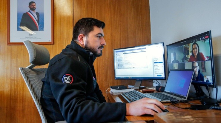 El Director del Trabajo, Patricio Zenteno. (Prensa DT)