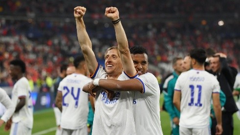Rodrygo contó la anécdota con Luka Modric tras la final de Champions League.