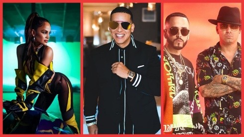 Natti Natasha, Daddy Yankee y Wisin & Yandel.
