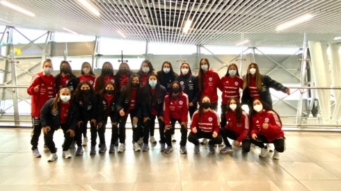 La Roja Fem Sub 17 ya viaja a Italia para el torneo de Gradisca
