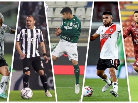 Cinco futbolistas chilenos dicen presente en octavos de Libertadores