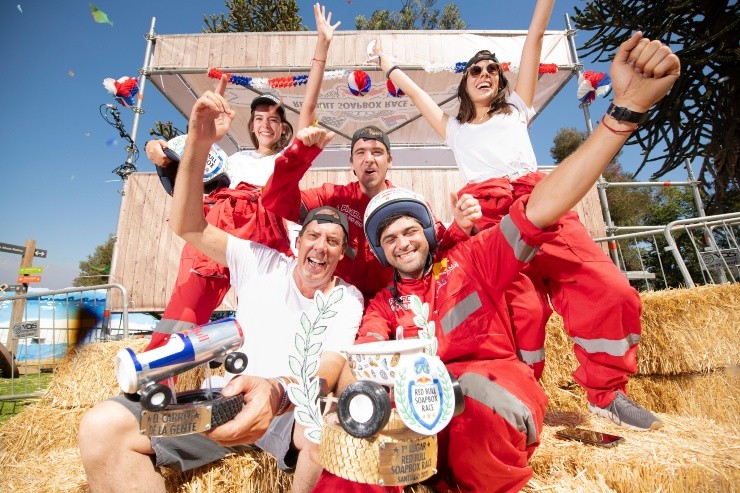 Los valientes que ganen el Red Bull Soapbox Race 2022 podrán viajar a la Fórmula 1 en 2023. Foto: Red Bull Content Pool.