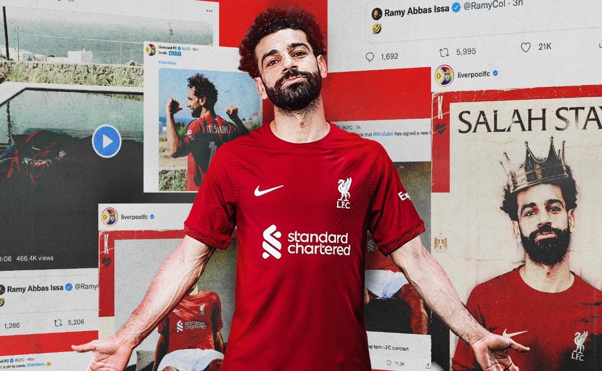 Liverpool Oficial Mohamed Salah Renueva Contrato Y Se Queda En Los