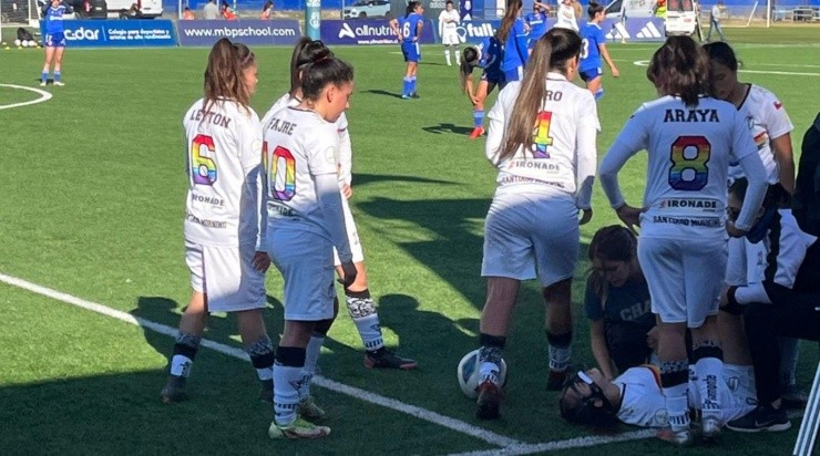 El elenco juvenil de Santiago Morning. (RedGol)