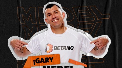 Gary Medel se transforma en el nuevo fichaje de Betano a contar de este mes.