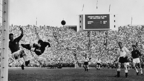 El partido entre Suiza y Alemania en el Mundial de 1962