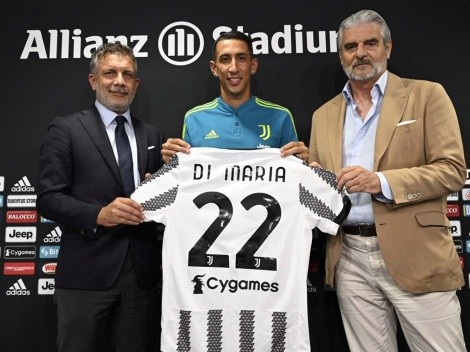 Di María presentado en la Juventus: "Estoy en mi mejor momento"