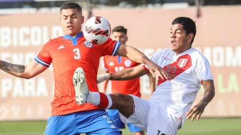Chile cayó con Perú en el segundo amistoso entre las sub 20