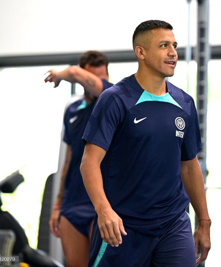 Alexis Sánchez se reportó esta semana con Inter. (Foto: Getty Images)