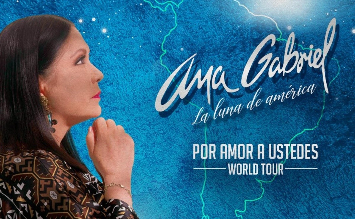 Ana Gabriel en Chile Cuándo es el segundo concierto de la cantante