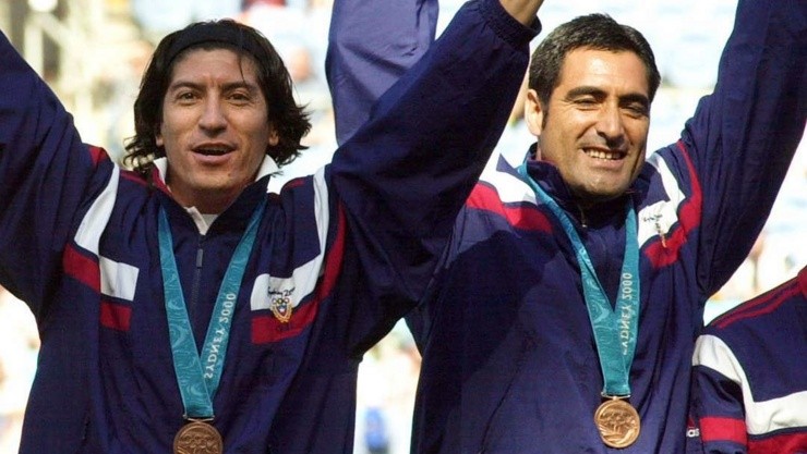 Iván Zamorano y Nelson Tapia fueron seleccionados olímpicos a sus treinta y varios