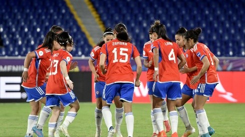 Chile en la última arenga previa a jugar en la Copa América Femenina 2022.