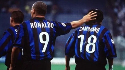 Iván Zamorano y Ronaldo disfrutaron al máximo su paso por el Inter.