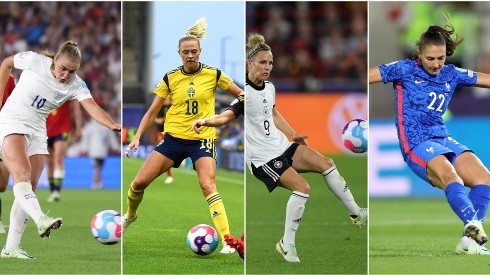 Inglaterra, Suecia, Alemania y Francia buscarán esta semana los pasajes a la final de la Euro Femenina 2022.