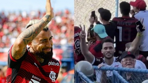Neto vio en vivo el debut de Vidal en Florianópolis