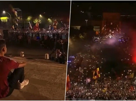 Dybala desata locura en Roma y más de 10 mil hinchas lo reciben