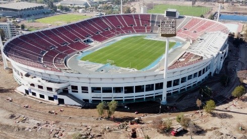 El Estadio Nacional ha estado en obras de cara a los Juegos Panamericanos 2023.