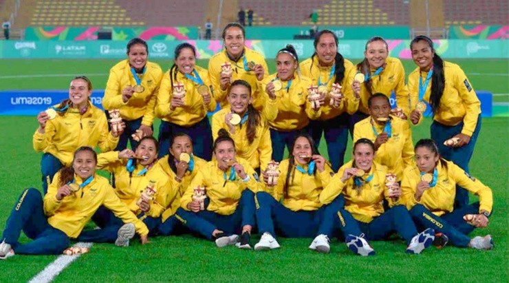 Colombia derrotó a Argentina en la final del fútbol femenino de los Panamericanos de Lima 2019