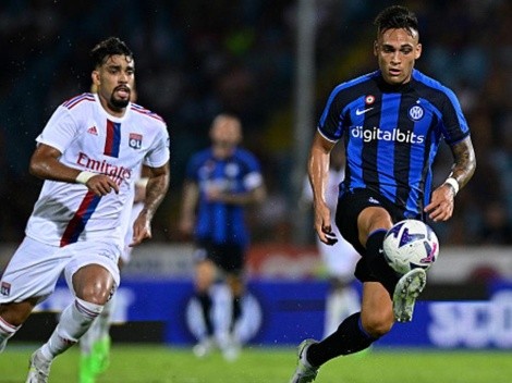 Sin Alexis: Inter viene de atrás en empate contra el Lyon