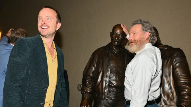 Albuquerque estrena sus estatuas de Breaking Bad.(Foto:Getty)