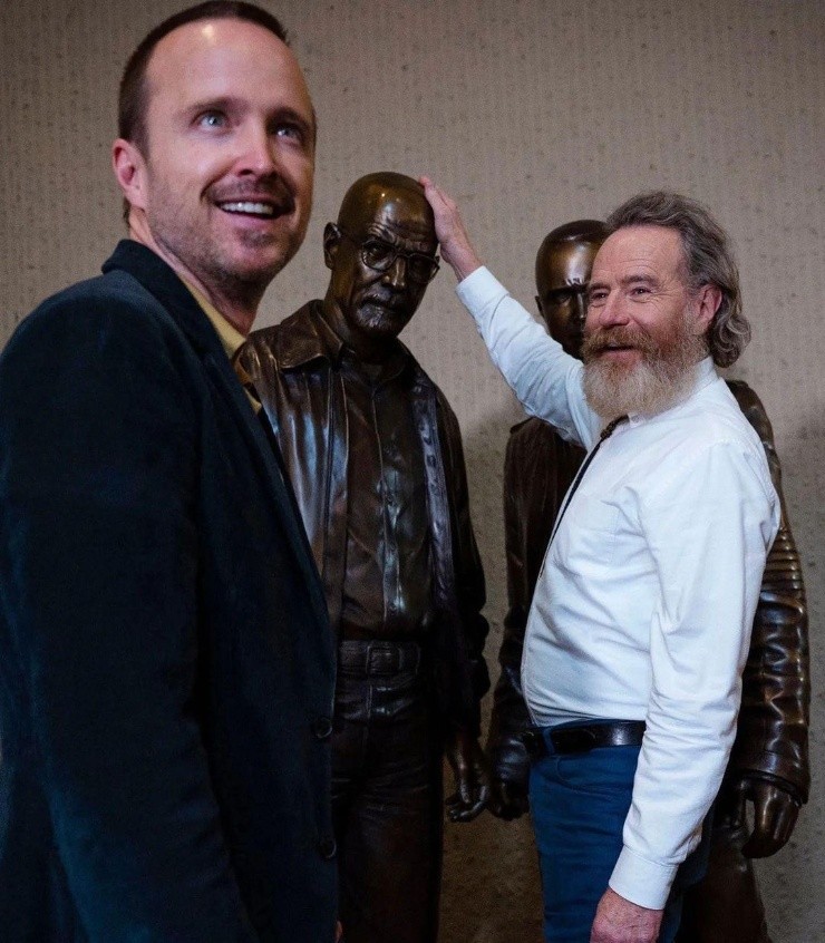Albuquerque estrena sus estatuas de Breaking Bad.(Foto:Instagram)
