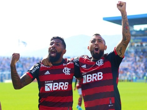 Vidal presenta a su nuevo mejor amigo en Flamengo